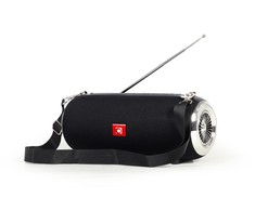 GEMBIRD SPK-BT-17 Nešiojamas Bluetooth garsiakalbis su antena juodas