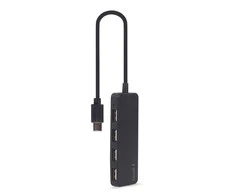 GEMBIRD 4 prievadų USB tipo C HUB 4 x USB 2.0