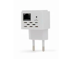 Gembird | WNP-RP300-03 | Wi-Fi kartotuvas | 2,412–2,484 GHz | 300 Mbit/s | 10/100 Mbit/s | Ethernet LAN (RJ-45) jungtys 1 | Antenos tipas 2xVidinė
