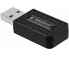 Wi-Fi Adapteris - Gembird WNP-UA1300-03 AC1300 USB 3.0 Juodas