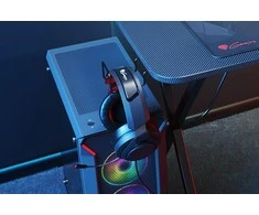 Žaidimų stalas Genesis Holm 300 RGB, Juodos spalvos