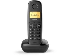 Belaidis Telefonas - Gigaset A170 18h Pokalbio Laikas, 50 Kontaktų, ECO DECT Juodas