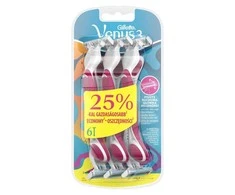 „Gillette Venus3“ Vienkartiniai Skustuvai Moterims, 6 Skust.