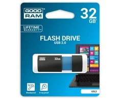 GOODRAM UME2-1280Y0R11 GOODRAM atmintis USB UME2 128GB USB 2.0 Geltona