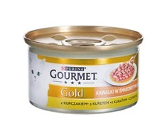 Purina Nestle Drėgnas Kačių Maistas - GOURMET GOLD Sauce Delights 85g