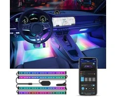 Govee H7090 | Automobilio salono apšvietimas | RGBIC