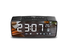Greenblue 62917 Clock Digital Juodas, Pilkas