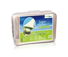 Čiužinys GreenBlue Żagiel Sodo pavėsinė, UV poliesteris, 5 m, trikampė, žaliai mėlyna, GB502, kreminė, hidrofobinė