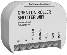 GRENTON ROLLER OUTPUT MODULE (1 OUT) GRENTON/ RECESS MOUNTING/ WI-FI