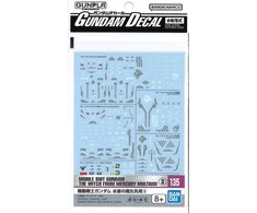 Bandai Gundam The Witch from Mercury dekalių rinkinys Nr.135