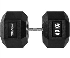 Hantelis HMS Hex Pro - 60 kg