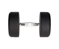 Guminis hantelis HMS HG Pro - 18 kg