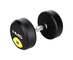 Guminis hantelis HMS HG Pro - 20 kg
