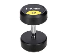 Guminis hantelis HMS HG Pro - 20 kg