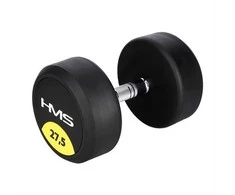 Guminis hantelis HMS HG Pro - 27.5kg