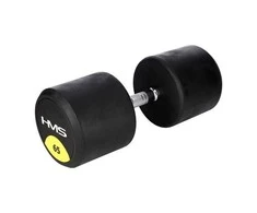 Guminis hantelis HMS HG Pro - 65 kg