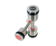HH09 CHROMED DUMBBELL 2 x 9 KG HMS PREMIUM