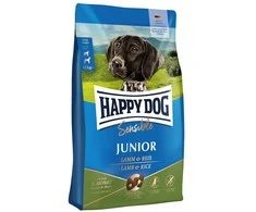 Happy Dog Sensible Junior, sausas maistas šuniukui, 7-18 mėn., ėriena / ryžiai, 10 kg