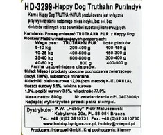 Happy Dog 100% Turkey Pure 800g