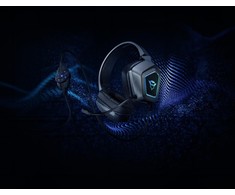 Žaidimų ausinės Trust GXT 450 Blizz RGB 7.1 Surround, 23191