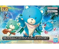 Bandai Kolekcinė Figūrėlė - HGBM 1/144 Beargguy Ohana &amp; Aloharo