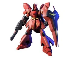 Bandai HGUC Sazabi MSN-04 1/144 Gunpla plastikinis modelis