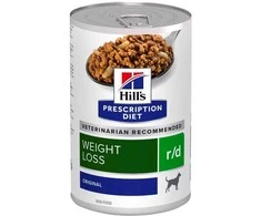 HILL'S Prescription Diet Weight loss r/d - šlapias šunų maistas - 350g
