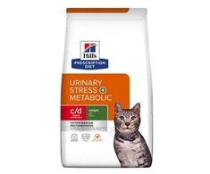 Sausas Kačių Maistas - Hill's C/d Šlapimo Stresas + Metabolizmas, 3kg