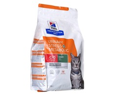 Sausas Kačių Maistas - Hill's PD Feline Urinary Stress + Metabolic c/d - 1,5kg