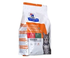 Sausas Kačių Maistas - Hill's PD Feline Urinary Stress + Metabolic c/d - 1,5kg