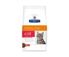HILL'S PRESCRIPTION DIET Feline c/d Multicare Stress Sausas kačių maistas vištiena 1,5kg