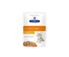 Hills HILL’S PRESCRIPTION DIET Feline c/d Multicare Šlapias kačių maistas Viščiukas 85 g