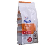 Sausas Kačių Maistas - Hill's Prescription Diet C/d Urinary Care Multicare Stress Viščiukas 3kg