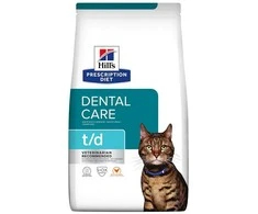 Sausas Kačių Maistas - HILL'S PRESCRIPTION DIET Feline t/d 1.5 Kg