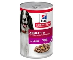 Hills HILL’S Science Plan Canine Adult jautiena – Šlapias Maistas šunims – 370 g