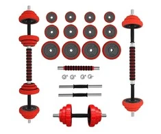 Keičiamo svorio hantelių ir štangos komplektas HMS SGGX20, 20 kg