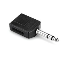 Hosa - Adapteris 2x TRS 6.35 lizdas - TRS 6.35 kištukas