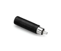 Hosa - Adapteris TS 6.35mm lizdas - RCA kištukas