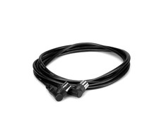 Hosa - 1,5 m juodas MIDI laidas