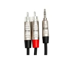 Hosa Žarna - PRO TRS Kabelis 3,5mm - 2 x RCA 3m