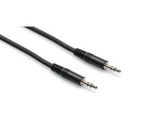 Kabelis Hosa Jack 3.5mm - Jack 3.5mm 0.9m juoda (CMM-103)