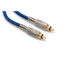 Hosa RCA (Cinch) - RCA (Cinch) kabelis 1m tamsiai mėlynas (DRA-501)