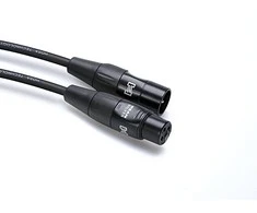 Hosa XLR - XLR laidas, 3m, juodas (HMIC-010)