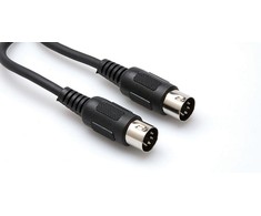 Hosa - MIDI laidas 0,91m juodas