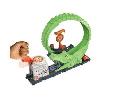 Mattel Hot Wheels rinkinys „Aligatorius, užpuolęs piceriją“