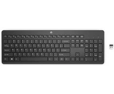 HP 230 Belaidė klaviatūra - Juodas - US ENG