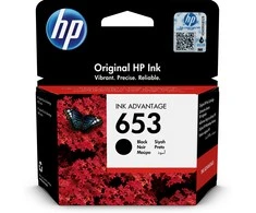 Hewlett Packard (HP) Riešutai HP 653 Juodieji (3YM75AE)