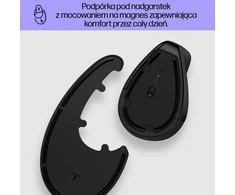 Hewlett Packard (HP) HP 920 Belaidė pelė, Ergonomic, Vertical - Juodas
