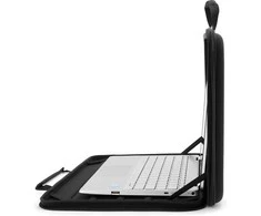Hewlett Packard (HP) HP „Mobility Rugged“ 14 colių įstrižainės nešiojamasis kompiuteris, prie kurio galima prijungti viršutinį įkroviklį – juodas