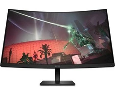 Monitorius - HP Omen 32c 2560 x 1440 Quad HD Juodas